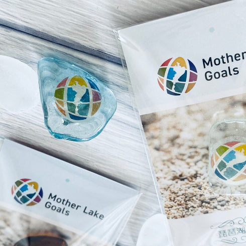 MLGs ピンバッジ マザーレイクゴールズロゴ入りバッジ