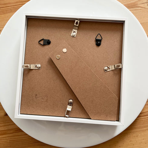 【ごちそう】シーグラスアートフレーム ハンドメイド インテリア壁飾り