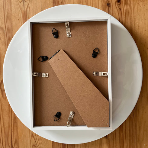 【Jelly Fish】シーグラスアートフレーム ハンドメイド インテリア壁飾り